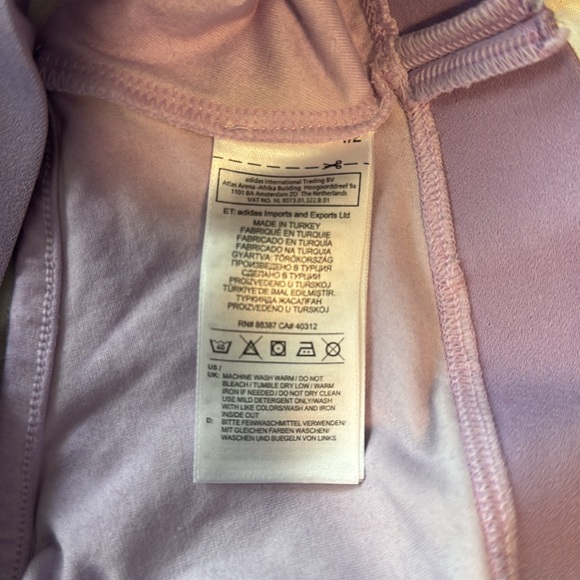 Adidas Women's Purple/Lavender Sports Bra Size Large - Picture 8 of 8